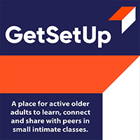 GetSetUp page a place for active older adults to learn, connect and share in small intimate classes.